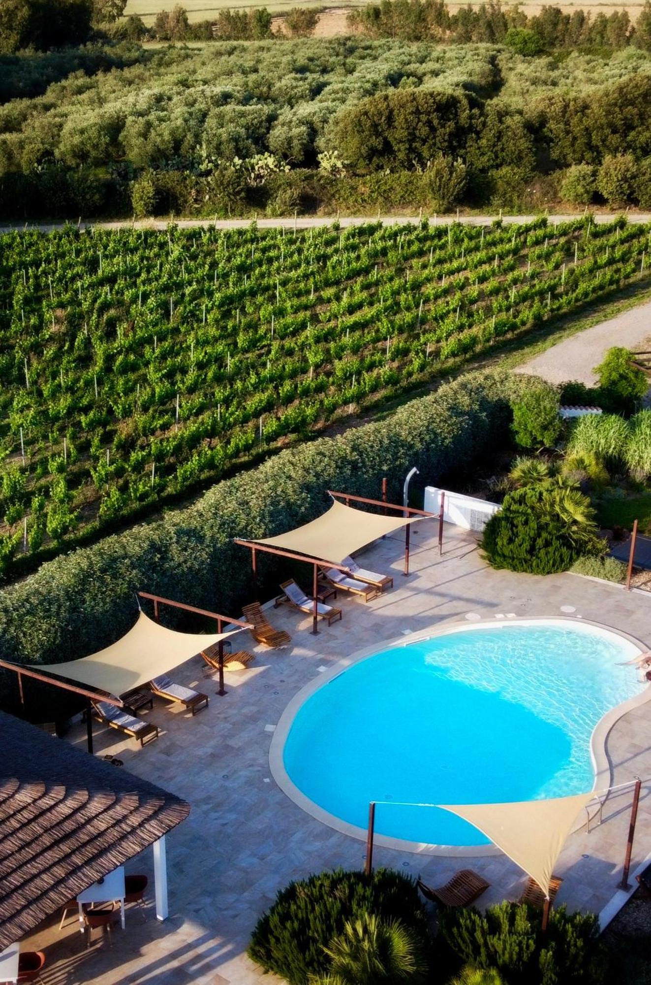 Is Cheas Wine Farm Boutique Hotel San Vero Milis Eksteriør bilde